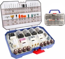 WORKPRO 306PCS Rotary Tool Accessories Kit, Fits Dremel White Or Black
