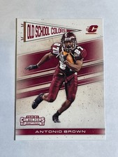2018 Panini Contenders Draft Picks - Old School Colors Antonio Brown #2