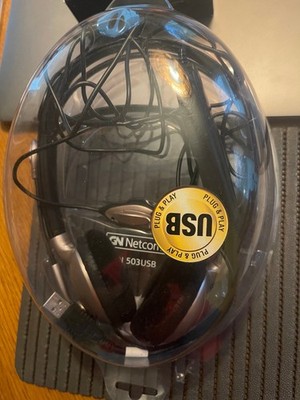 NETCOM Headset GN 503 USB (für Spieler oder Vieltefonierer)