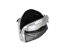 Image of Armani Exchange Mens Silver Backpack New RRP £130