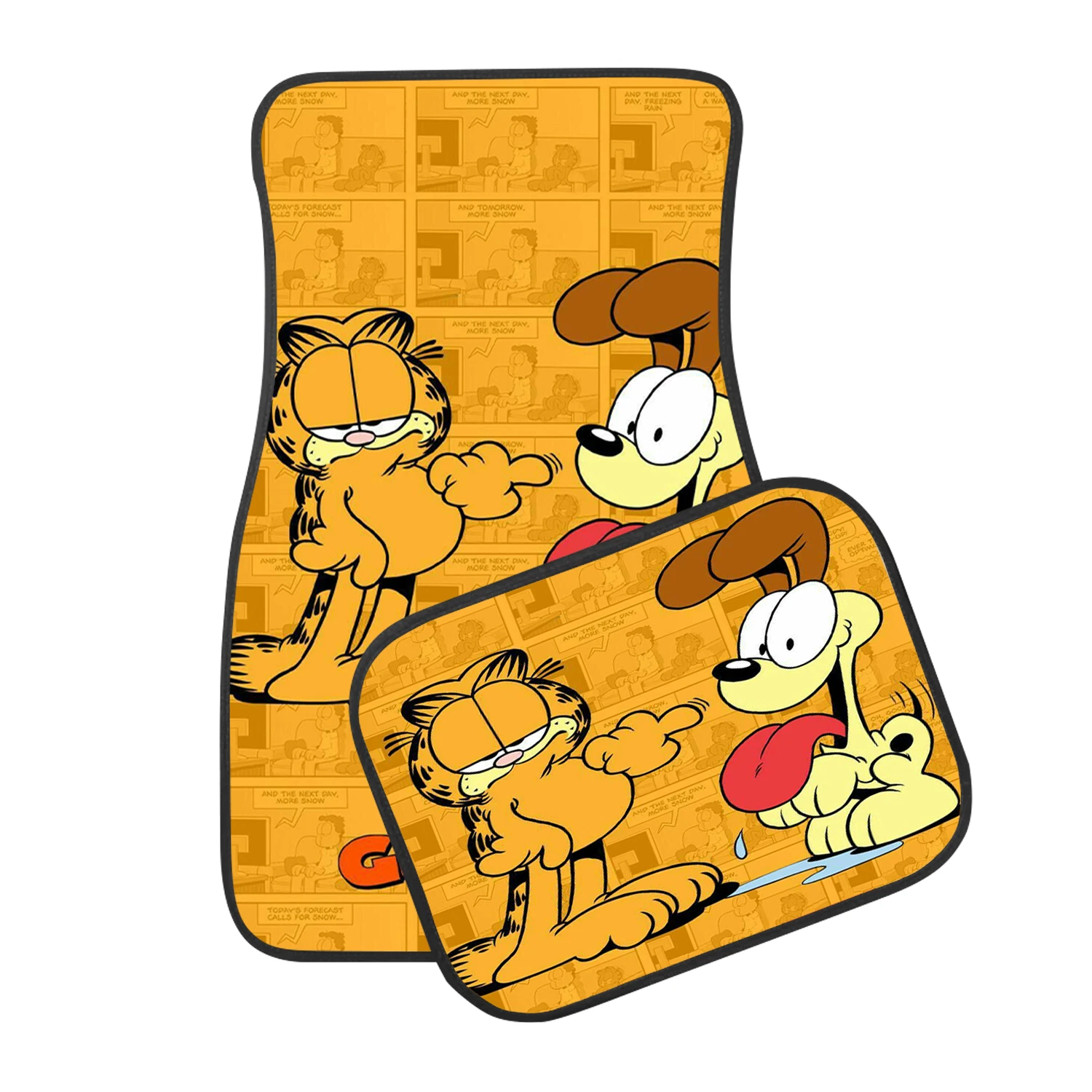 Garfield Odie Car Floor Mats, Cartoon Auto Accessories