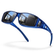 IGnaef Polarized Fit Over Sunglasses for Men UV Protection, Wrap Around Shade...