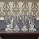 Anchor Hocking Berwick Boopie Water Glasses, Set of 4, Vintage Clear Stemware