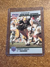 1990 Pro Set Football Super Bowl Supermen # 56 Forrest Gregg