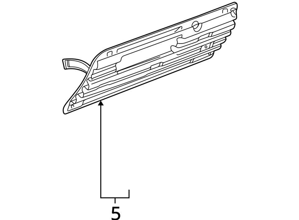 SE ADAPTA A SATURN L100 L200 2000-2002 PUERTA ASM I/P COMPT *LT ROBLE 22680808 - NUEVO OEM Foto 3 de 3