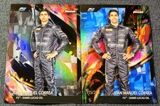2024 Topps Finest Formula 1 F1 Black /20 Juan Manuel Correa /200 Refractor #34