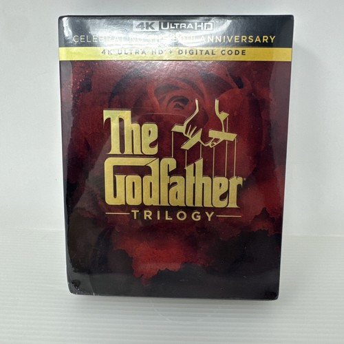 The Godfather Trilogy - 50th Anniversary - Ultra HD Sealed W/ DAMAGED PACKAGING