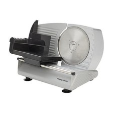 Morphy Richards Electric Food Slicer Stainless Steel 200W DC Motor - Silver