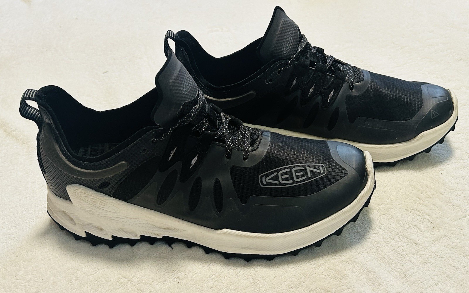 Scarpe da trekking KEEN Zionic Speed nere bianche stella da uomo taglia 11 5