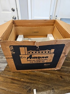 Amana Refrigerator Add On Automatic Ice Maker kit Model IC4R NEW in OPEN BOX