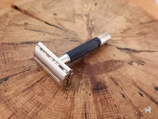 Gillette Black Handle Super Speed O4 1969 VTG DE Safety Razor