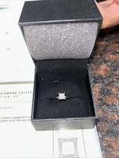 The Celebration Diamond Collection 18k 0.97 Ct. Engagement Ring Size 6.25