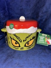 The Grinch Ceramic Baking Dish-Crock-Never Us...