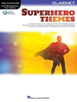 Superhero Themes Instrumental Play-Along for Clarinet | Taschenbuch | Englisch
