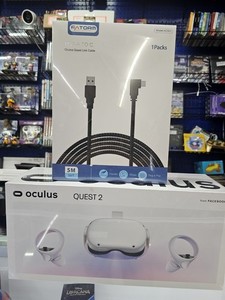 Oculus Quest 2 VR Casque et contrôleurs 256GB Et une liaison Cable NEW