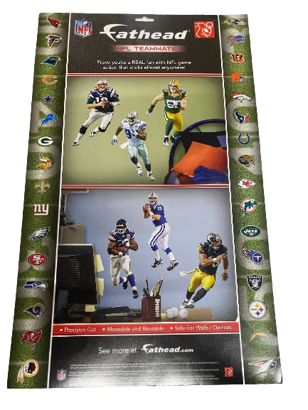 Gráficos de pared de vinilo FATHEAD NFL Dwight Freeney Indianapolis Colts TEAMMES 10X16 Foto 2 de 2