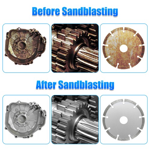 Sandblaster Air Cleaning Sandblasting Kit Sand Blaster Gun Nozzle Pneumatic Tool - Picture 6 of 11