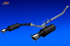 Sport Exhaust Back Box Silencer Y Pipe  MAZDA 6 GH 1.8 2.0 2.2 2.5 MZR CD   Twin