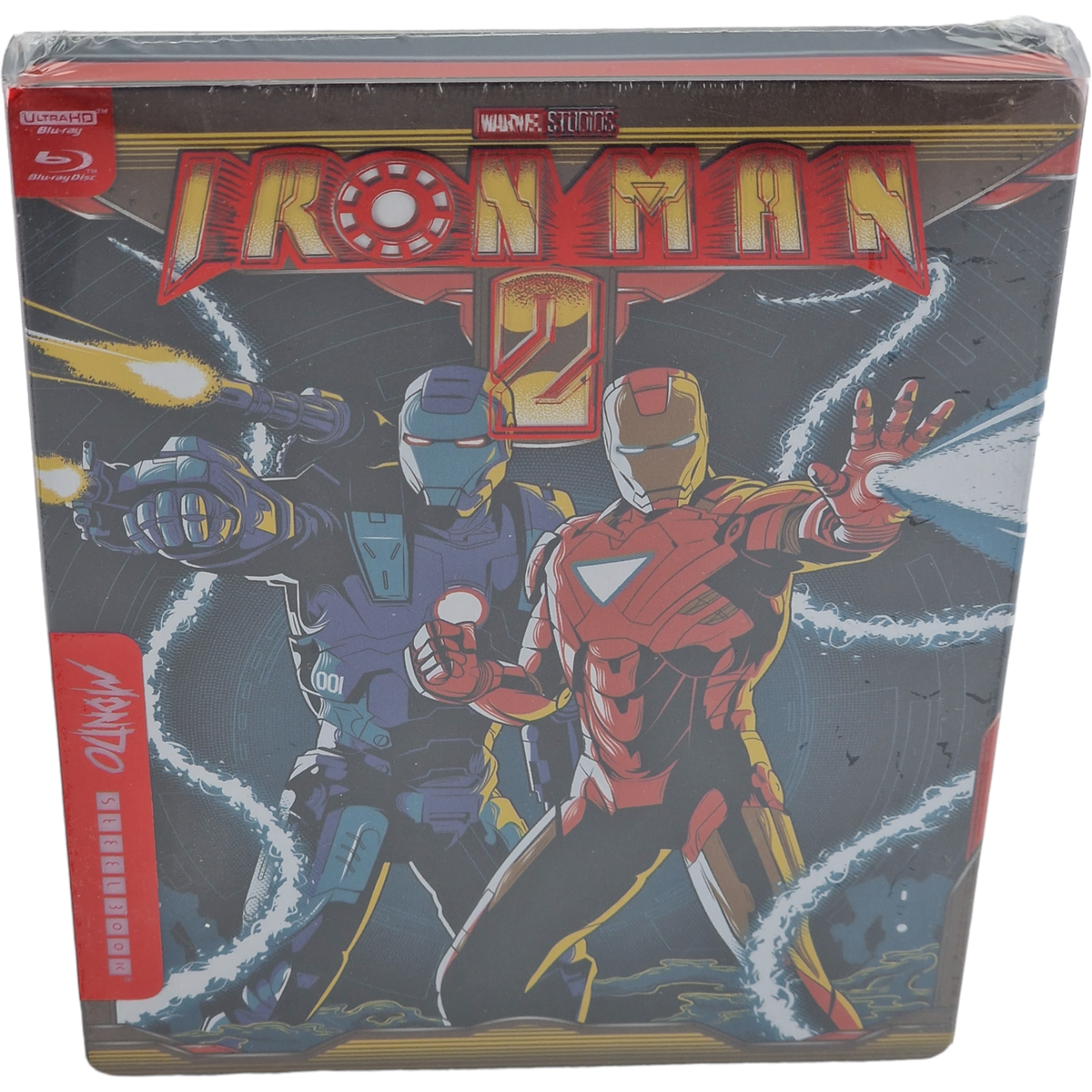 Iron Man 2 Steelbook 4K Ultra HD + Blu-ray Mondo X Robert Iron Man 2 Steelbook 4K Ultra HD + Blu-ray Mondo X Robert