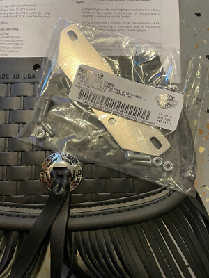 59027-99 フェンダー マッドフラップFLSTS用（ハーレー純正品 Harley OEM 59027-99 Heritage Springer Classic Leather Mud
