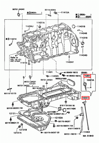 Genuine Cresta JZX93 JZX91 JZX90 1JZ GE 2JZ 1JZ Oil Level Indicator Dip Stick - Picture 16 of 19