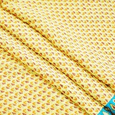 Vintage Sari Beige Pure Crepe Silk Sarees Hand Embroidered 5yd Sewing Quilting
