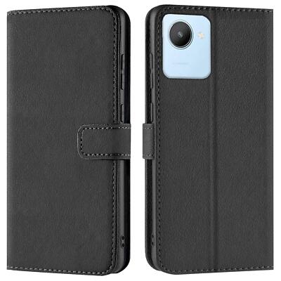 Klapp Tasche für Realme C30 Schutz Hülle Handy Book Cover Wallet Case Fächer