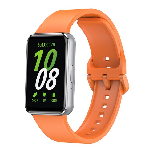 Replacement Strap for Samsung Galaxy Fit 3 Silicone Watch Band Wristband - Photo 14 sur 22