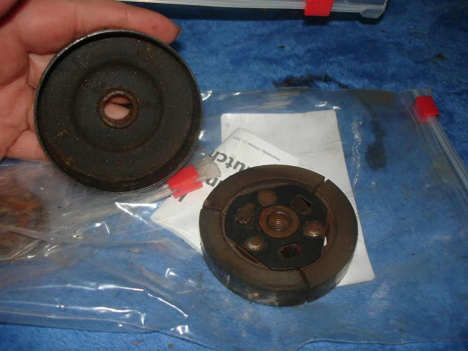 Tanaka ecs-415 embrague y piñón motosierra parte contenedor 653 ecs415 Foto 2 de 2