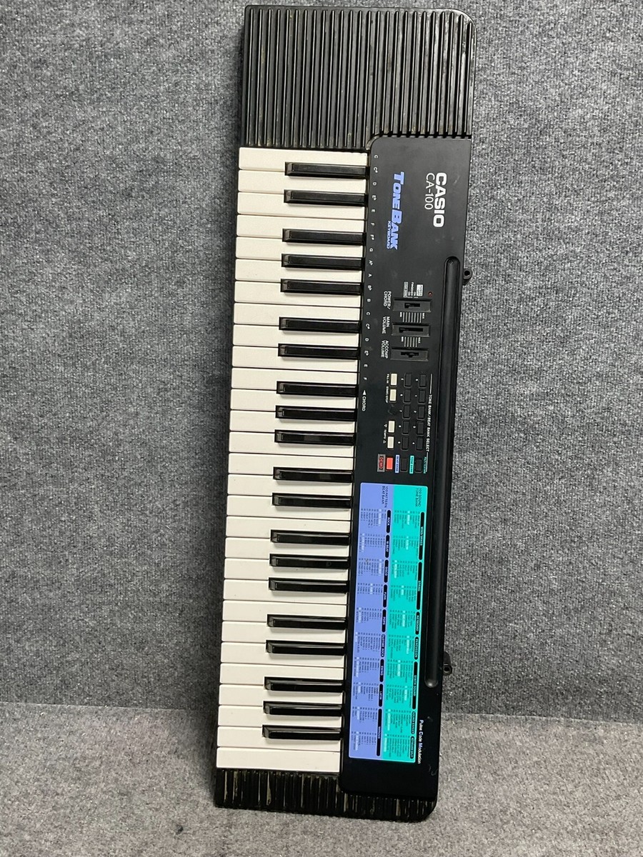 Casio Electric Keyboard CA-100, 49 Keys, 100 Sound Tone Bank Casio Electric Keyboard CA-100, 49 Keys, 100 Sound Tone Bank