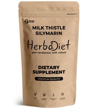 Milk Thistle Extract 400mg POTENT Powder 80 Silymarin Liver Detox