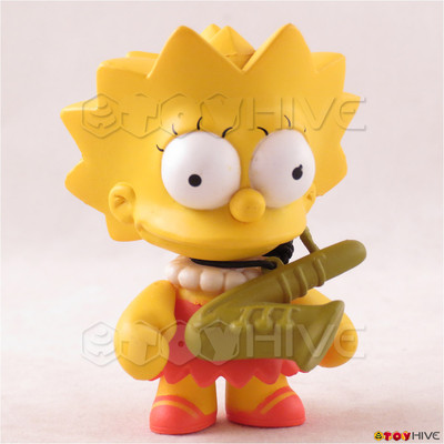 Kidrobot - The Simpsons series 1 - Lisa Simpson Saxophone 3-inch