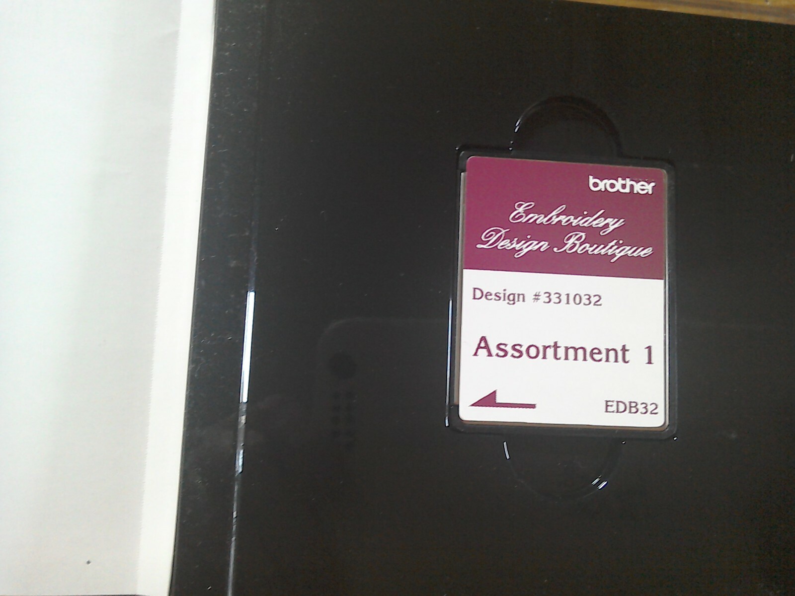 Brother Embroidery Card eBay