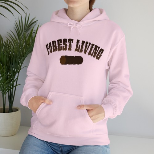 Sudadera con capucha unisex de mezcla pesada "Forest Living" para aventuras al aire libre - Imagen 101 de 109