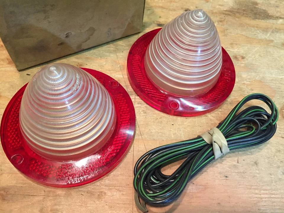 Chevrolet Biscayne Brookwood 1961 como nuevo GM kit de lentes de luz de respaldo 988478 Foto 2 de 3