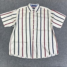 Stylish Gant New Port Twill Striped Button Down Shirt Mens XL Business Casual