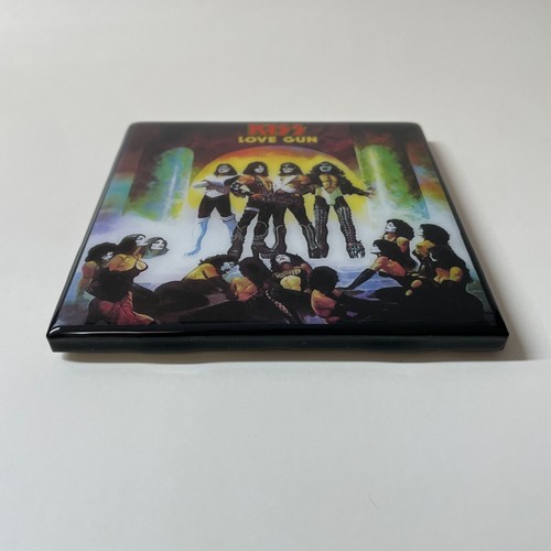 KISS Love Gun COASTER Custom Ceramic Tile - Picture 2 of 5