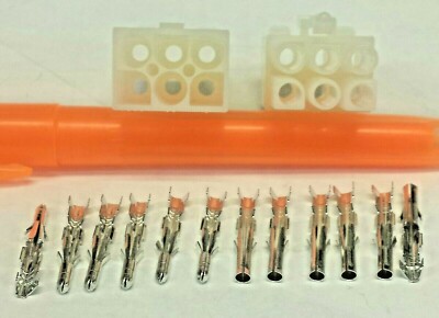 CEA 61-706 Six-Pin .093 Molex-style power or accessory Inline plug and socket  