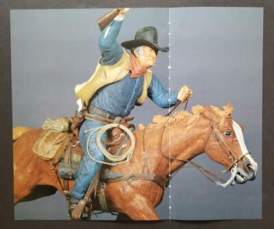 Harry Jackson ''John Wayne'' Mounted off-set  Lithograph double sheet 1998