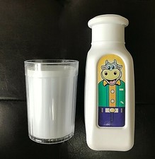 LITTLE TIKES FISHER PRICE FUN FOOD  COW TALL BOTTLE  REALISTIC CUP WHITE MILK