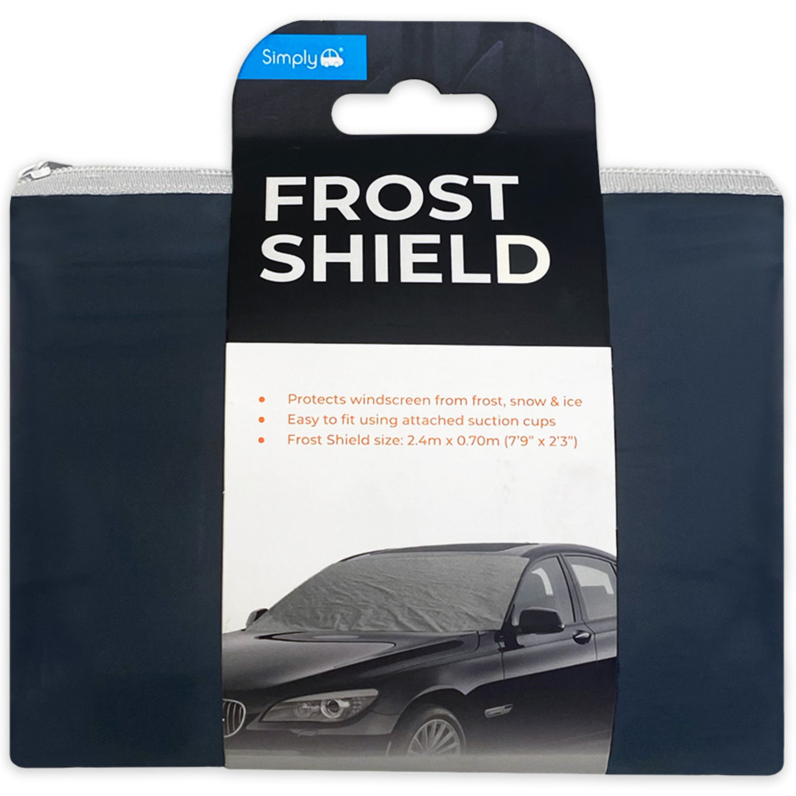 Simply Frost Shield Protect Windscreen Snow Ice Frozen Cover Car Van