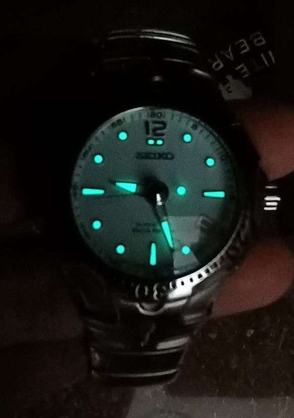SEIKO セイコー キネティック オートリレー 5J22-0A50 RARE SEIKO KINETIC AUTO RELAY 5J22-0A50 JAPAN STAINLESS