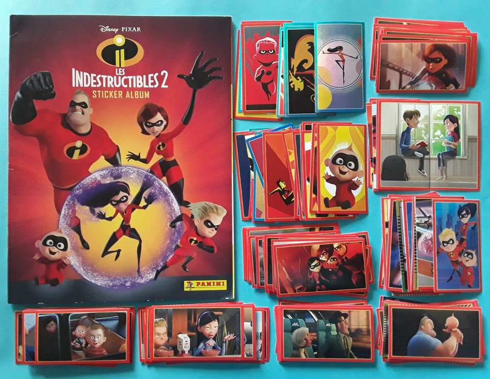 Indestructibles 2 Panini Album vide + 1 set incomplet sticker non collé 2010 - Photo 1/1
