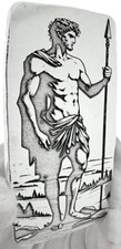 10 ozt 999 Fine Silver Art Bar- ADONIS - ADAMO TECHNE - Limited Edition 104.00 per troy oz