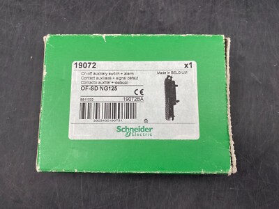 SCHNEIDER ELECTRIC 19072 OF-SD NG125 EIN-AUS ZUSATZSCHALTER + ALARM