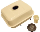 Honda Fuel Tank White to suit GX160 GX200 Engines with Black Fuel Cap and outlet