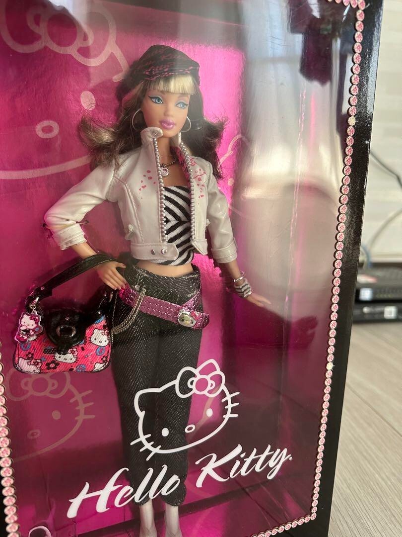 Barbie Sanrio collaboration doll set My Melody Hello Kitty