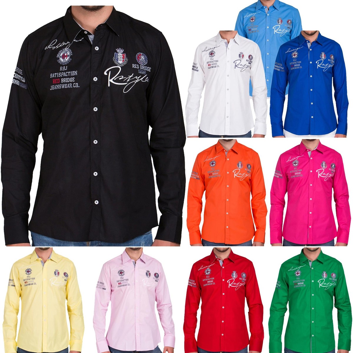 Camicia Classica Uomo Con Collo Classico E Tessuto Tecnico Tinto Filo Rigato Regular Fit | | Camicie Uomo Online - Foto 5