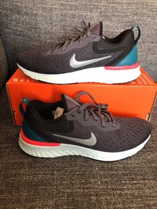 nike odyssey react black thunder grey