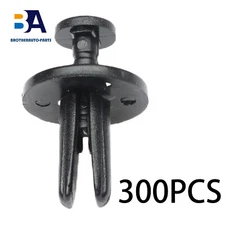 300Pcs Set Plastic Rivets Fastener Fender Bumper Push Clips for 1987-2021 Dodge
